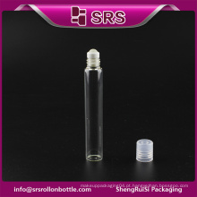 SRS rolo de vidro venda quente em garrafa 10ml para amostras grátis